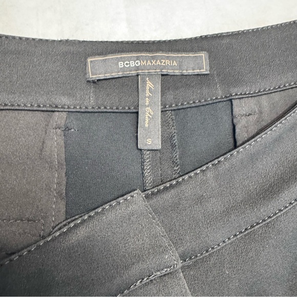 BCBGMaxAzria Black Jogger Pants with adjustable hem size S - Picture 6 of 12